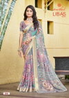 Libas Vol 2 By Kashvi Dull Moss Daily Wear Saree Wholesale Price In Surat
